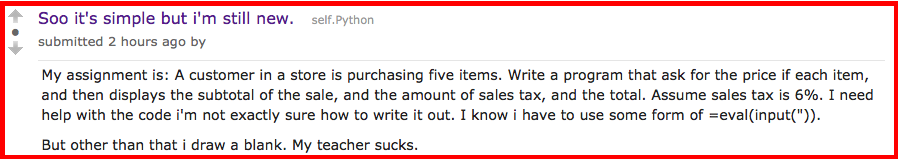 Question #5